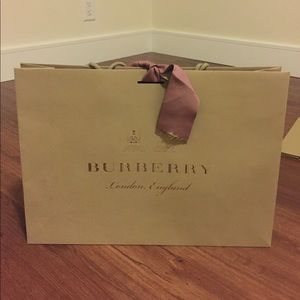 Burberry Bags - Burberry London shopping paper bag Burberry Bags - Burberry London shopping paper bag